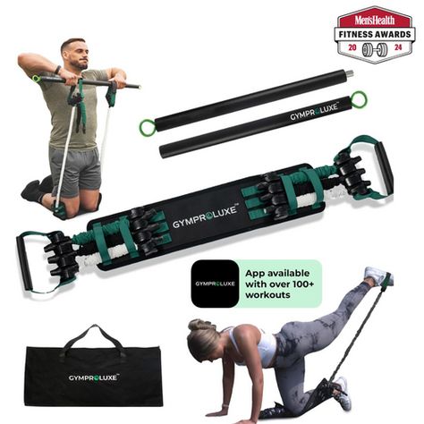 Gym App, Pilates Bar, Bar For Home, Portable Gym, Exercise Band, Multi Gym, Resistance Band Set, Resistance Workout, Home Workout