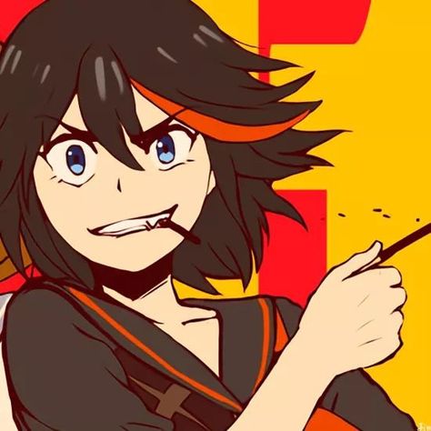 Megumi Halloween Pfp, Mari X Hero Matching Icons, Mari And Hero Match Icons, Itadori Megumi Nobara Matching Icons, Kill La Kill Matching Icons Gif, Kill La Kill Mako, Kill A Kill, Kill La Kill Art, Icons Girls