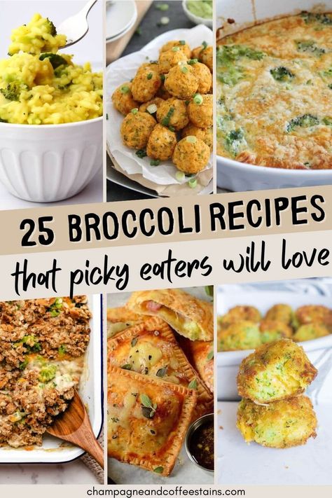 Broccoli Recipes Air Fryer, Air Fryer Broccoli Recipes, Recipes For Fussy Kids, Healthy Broccoli Casserole, Vegan Broccoli Recipes, Kid Meal Ideas, Brocollini Recipes, Brócoli Recipes, Healthy Broccoli Recipes