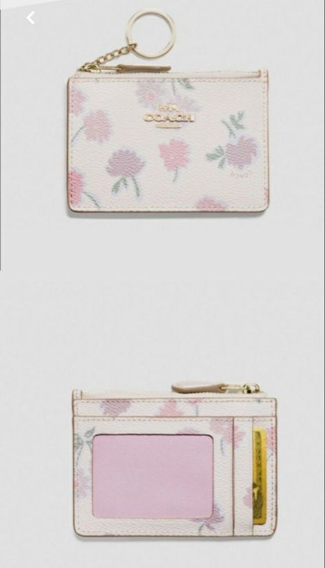 Cute Wallet Aesthetic, Cute Wallets For Women, Aesthetic Wallet, Cute Wallet, Handbag Essentials, Cute Wallets, Girly Bags, Pink Girly Things, Girly Accessories