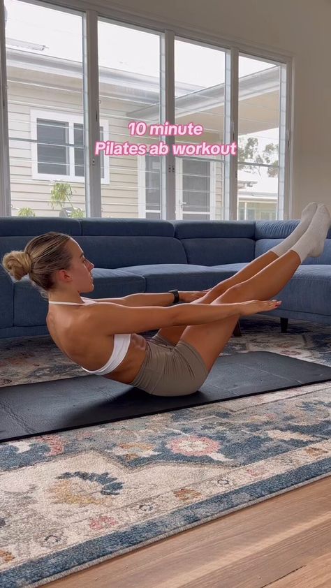 Health & Fitness (@FitnessF0rWomen) on X 10 Minute Pilates, Pilates Abs Workout, Pilates Ab Workout, Ab Workout, Get Moving, Meditation Room, Busy Day, Natural Wellness, 10 Minute