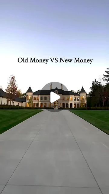 Old Money Small House, Small Old Money House, Old Money Style House, New Money House, Old Money Mansion, Old Money House, New Money, Mega Mansions, Media Management