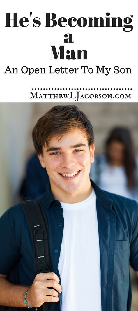 What kind of man is your young son becoming. Here is a letter filled with direction and advice a Dad wrote to his young son. Becoming A Man, Letter To Son, Letter To My Son, Letters To My Son, What Kind Of Man, Next Life, Raising Boys, To My Son, Open Letter