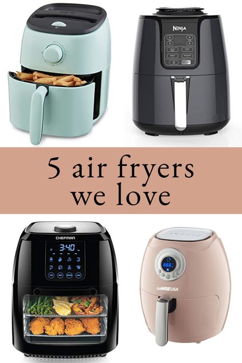 Want to buy an air fryer but don't know where to even start? We've taken all the guesswork out of shopping with a list of 5 of our favorite air fryers. #airfryers #review #bestproducts Comfy Living Room Decor, Small Air Fryer, Best Baked Potato, Air Fryer Baked Potato, Air Fryer Review, Best Oven, Interior Bathroom, Best Air Fryers, Decor Ikea