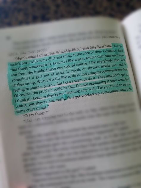 The Wind-up Bird Chronicle by Haruki Murakami Haruki Murakami Wind Up Bird Chronicle, The Wind Up Bird Chronicle Quotes, The Wind Up Bird Chronicle, Wind Up Bird Chronicle, Kingkiller Chronicles, Murakami Quotes, George Orwell Quotes, The Kingkiller Chronicles, Education Humor