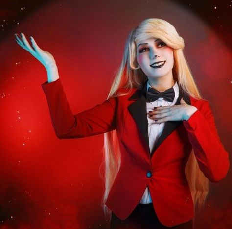 Charlie Morningstar Cosplay, Hazbin Cosplay, Anthropomorphic Characters, Hotel Photoshoot, Champagne Problems, Cosplay Inspo, Cosplay Inspiration, Rwby Fanart, Hazbin Hotel Charlie