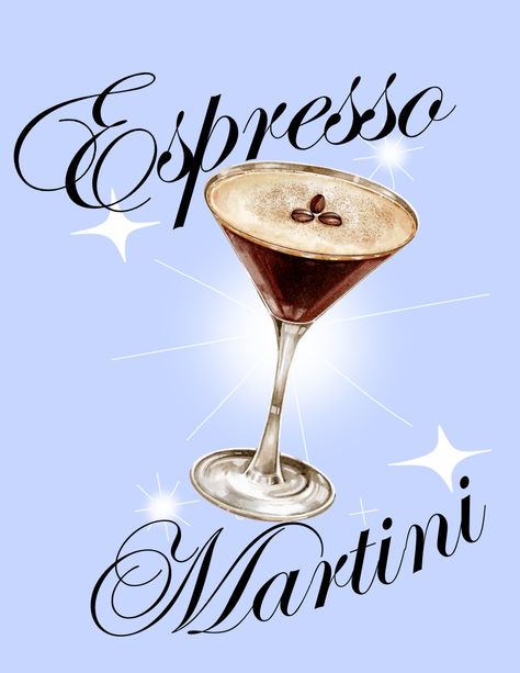 Espresso Martini Poster Print- Sabrina Carpenter Espresso Inspired Espresso Martini Wallpaper, Espresso Aesthetic Sabrina, Espresso Sabrina Carpenter Poster, Martini Clipart, Esspresso Martini, Espresso Martini Aesthetic, Sabrina Espresso, Espresso Sabrina, Espresso Martini Art Print