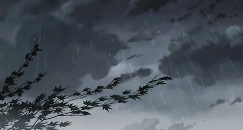 Rainy Banner Gif, Anime Rain Gif, Rainy Gif, Rain Gifs, Anime Rain, Shadow Monarch, Rain Gif, Gif Background, Aesthetic Gifs