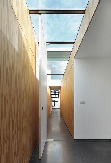 Skylight Design, Steel Industry, Pump House, Boarding House, Built In Furniture, Roof Light, Commercial Interior Design, School Architecture, Wall Cabinet