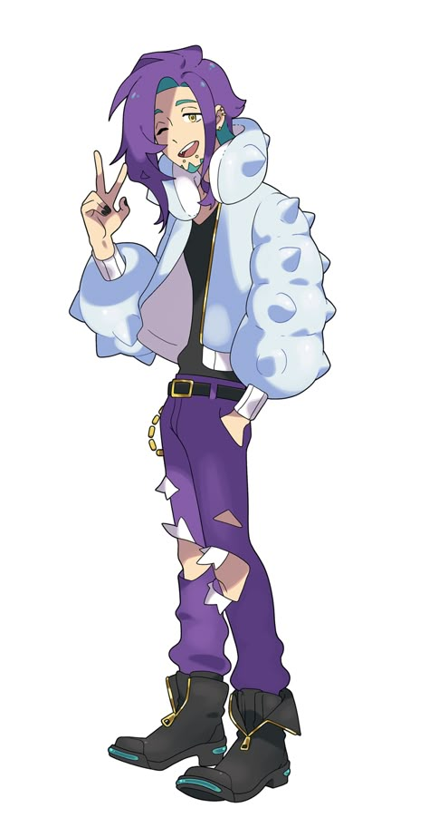 Pokemon Psychic Gym Leader, Pokemon Oc Character Design, Trainer Oc Pokemon, Pokemon Oc Challenge, Pokemon Character Sheet, Fan Made Pokemon Trainers, Poison Type Pokemon Trainer, Pokemon May X Brendan, Pokemon Champion Oc