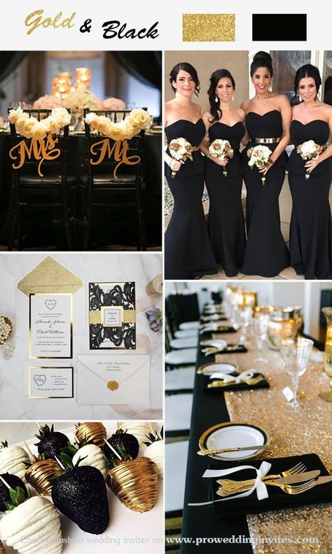 Black White Gold Wedding Theme, Black Gold Wedding Theme, Black And Gold Wedding Theme, Black And Gold Theme, Black And White Wedding Theme, Glitter Mirror, New Years Wedding, Mirror Paper, Black Gold Wedding