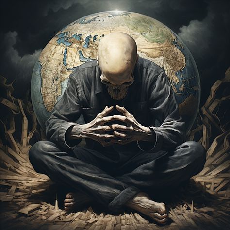 World Destroyed, Disconnected From The World, World Collapse Art, World Is Mine, If The Whole World Was Watching, Earth Being Destroyed, Allegiant, The Man, Spirituality