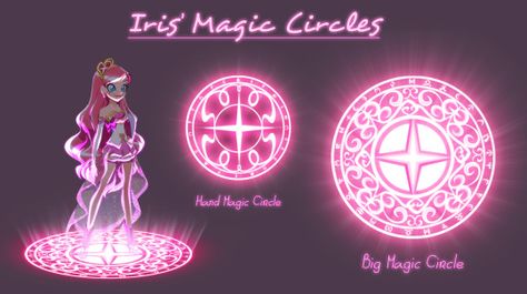 Lolirock Spells, Lolirock Magic Circles, Magic Drawing, Futurisme Retro, Big Magic, Magic Tattoo, Elemental Magic, Bloom Winx Club, Super Powers Art