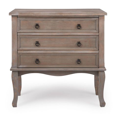 Traditional Design Style, Style Dresser, Ring Pulls, Antique Style Rings, Dresser Chest, Accent Chest, 3 Drawer Chest, Living Room Entryway, Accent Doors