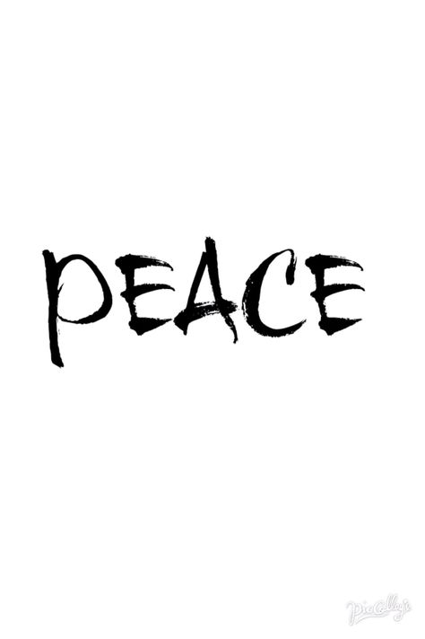 peace Peace Font Tattoo, Peace Over Everything Tattoo, Peace Word Tattoo, Peace Graphic Design, Peace Of Mind Tattoo, Peace Word Art, Tatto Letters, Chance Tattoo, Peace Lettering