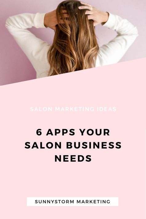 Looking for salon marketing ideas? How about trying out new business apps that will help your salon to get more clients! This blog post will give you ideas for social media marketing, graphic design, and time saving so you can grow your business. Apps For Hairstylists, Salon Business Ideas, Salon Advertising Ideas, Salon Marketing Ideas, Salon Marketing Social Media, Hairstylist Marketing, Marketing Apps, Beauty Salon Marketing, Salon Promotions