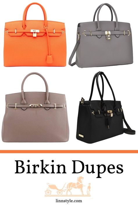 The iconic Hermes Birkin bag. Sleek, simple, sophisticated, and stunning. A goal of mine is to be able to own one someday but let’s be real, I will not be dropping $10k+ on a bag anytime soon! Even if I could there are a lot more things I’d rather get for that price. But, if you’ve got Birkin taste but not a Birkin budget you can get the look for less with these Hermes Birkin dupes I found! Hermes Constance Bag, Hermes Birkin Bag, Hermes Constance, Fashion Group, Be Real, Designer Bag, Latest Outfits, Hermes Birkin, Birkin Bag