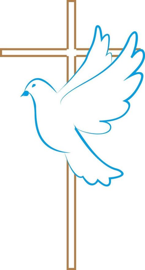 Pigeon. Symbol of love, freedom. Flying dove near the cross. Holy Spirit. Cross dove. A symbol of peace. Dove. Dove Ad, Embroidery Clipart, Dove Symbol, Doves Flying, Candle Decorating, Peace Drawing, Dove Drawing, Flying Dove, Dove Images