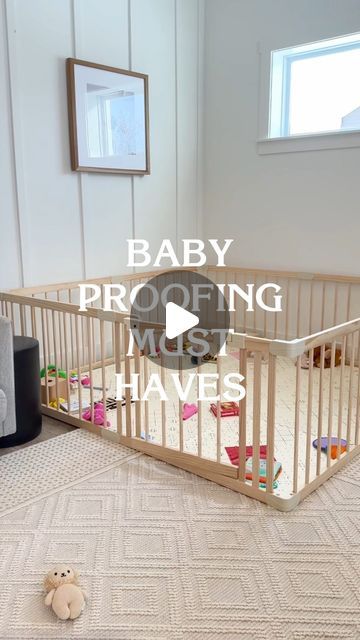 Anna Keizer on Instagram: "All the baby proofing things all in one video 👏🏻 is there anything I missed that you do? The other thing we’ve started having to do is remove practically all plants and decor 😂 because these babies are wanting to get into EVERYTHING. Comment “link” and I’ll direct message you the links to everything shown in this video! (Be sure you’re following or it may not let me message you 💗) #twinmom #momlife #momfind #momtip #momtipsandtricks #twinstagram #twinmomlife You can also find everything shown on my Amazn store front!" Baby Proofing Christmas Tree, Baby Proof Living Room, Baby Proofing Living Room, Baby Proofing Ideas, Baby Proof Fireplace, Munchkin Land, Toddler Proofing, Baby Proof, Babies Room