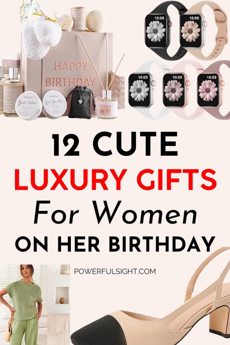 Are you searching for luxury gifts for women? Here are examples of expensive gifts for women you should buy her on her birthday. Expensive Gifts For Women Luxury, 50th Birthday Present Ideas For Women, Luxury Gift Ideas For Women, Expensive Gifts For Women, Birthday Present Ideas For Women, Lux Gifts, Luxury Birthday Gifts, Luxurious Gifts, Luxury Gifts For Women