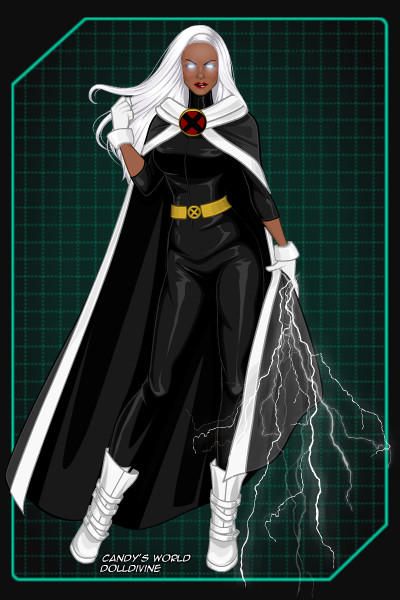 Storm Superhero, Storm Costume, Storm Cosplay, Storm Xmen, X Men Costumes, Black Love Artwork, Storm Marvel, Ororo Munroe, X Men Evolution