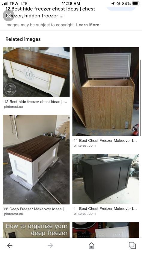 Chest Freezer Cabinet, Freezer Disguise, Deep Freezer Makeover, Hidden Deep Freezer In Kitchen, Chest Freezer Disguise, Deep Freezer Cover, How To Hide Deep Freezer, Hiding Deep Freezer, Kitchen Wall Storage Cabinets