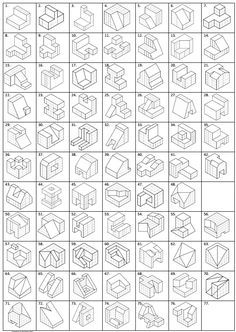 Digital Art Tutorial Ibispaint, Isometric Sketch, Isometric Perspective, Isometric Drawing Exercises, Orthographic Projection, Orthographic Drawing, Isometric Cube, Illustrations Fashion, Isometric Map