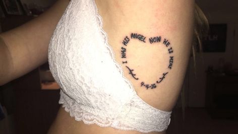 "i was his angel and now he is mine" Heart Quotes, Infinity Tattoo, Tattoo Quotes, Tatting, Tattoos