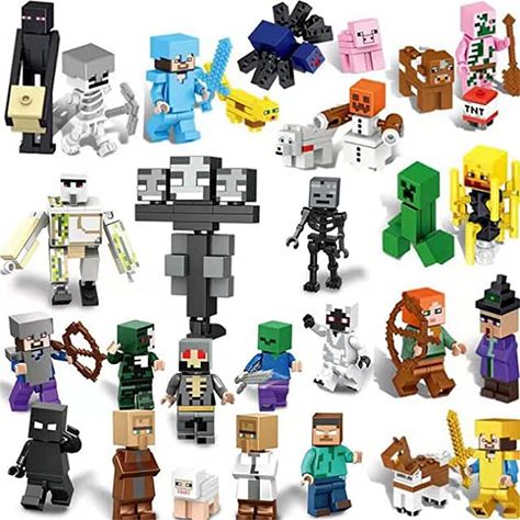 Army Building, Construction Set Toys, Minecraft Lego, Minecraft Toys, Minecraft Blocks, Star Wars Lego, Kids Fans, Lego Minecraft, Lego Minifigure