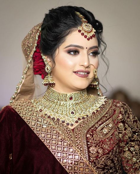 Mesmerizing opulence of great indian royal traditions | Olready Royal Bridal Look Indian, Bangs Cut, Latest Bridal Makeup, Malaysian Wedding, Makeup Consultation, Bride Reception Dresses, Indian Bride Makeup, Digital Marketing Courses, Bridal Makeup Images