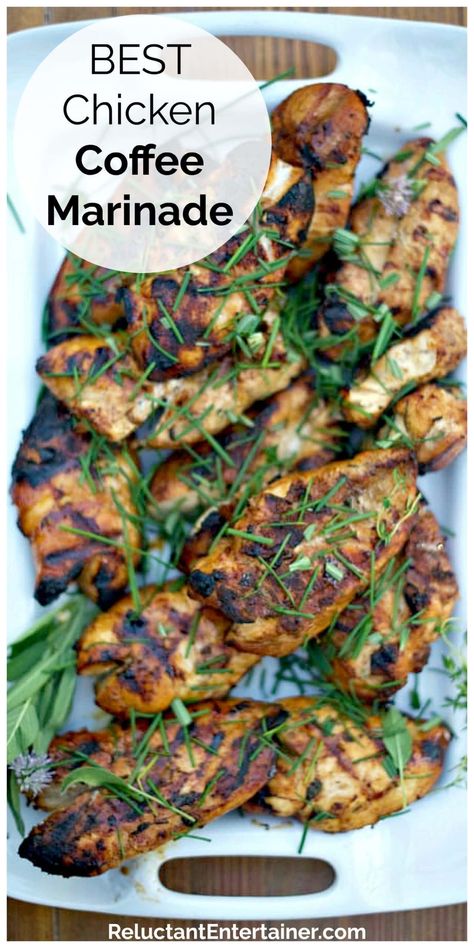 BEST Chicken Coffee Marinade Recipe Coffee Chicken Recipe, Coffee Chicken, Cheese Burrito, Metabolic Reset, Grilled Chicken Recipes Easy, Comfy Food, Grilled Chicken Marinade, Recipes Savory, Homemade Sauce Recipes