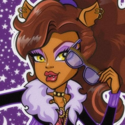 Clawdeen Icon, Clawdeen Wolf Icon, Clawdeen Aesthetic, Wolf Icon, Monster High Makeup, Wolf Comics, Howleen Wolf, Clawdeen Wolf, Monster High Pictures