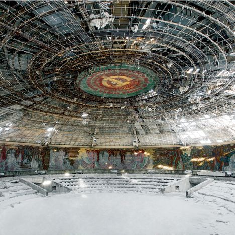 Rebecca Litchfield has toured former Soviet countries to photograph the once-monumental structures around the Eastern Bloc that have fallen into decay. Horror Stuff, Belize City, Blue Hole, Mysterious Places, Abandoned Buildings, Abandoned Houses, Soviet Union, Abandoned Places, Belize