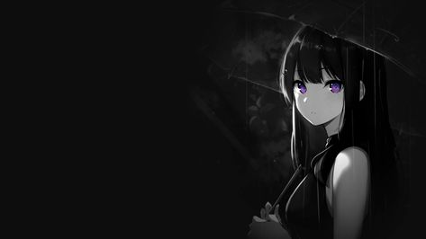 Anime Monochrome Wallpaper Desktop, Gothic Anime Wallpaper Pc, Chrome Wallpaper Desktop Aesthetic Anime, Anime Black Wallpaper Laptop, Pc Background 1920x1080 Aesthetic, Pc Wallpapers Dark, Anime Black Wallpaper Pc, Background Anime Dark, Pc Background Dark