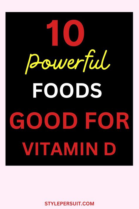 Vitamin D is an essential nutrient that plays a crucial role in maintaining overall health and well-being. Often referred to as the "sunshine vitamin," vitamin D is primarily synthesized by the body when the skin is exposed to sunlight. However, it can also be obtained from certain foods. Click to explore the top 11 vitamin D-rich foods and discuss their numerous health benefits. Vitamin D Rich Food, Vitamin D Foods, Rich Food, Vitamin D, Overall Health, The Sunshine, Healthy Foods, Health Benefits, Well Being