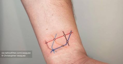 London Underground tattoo on the wrist. London Underground Tattoo, London Tattoo Ideas, Tattoo On The Wrist, Underground Tattoo, English Culture, London Tattoo, European Culture, Dream Tattoos, London Underground