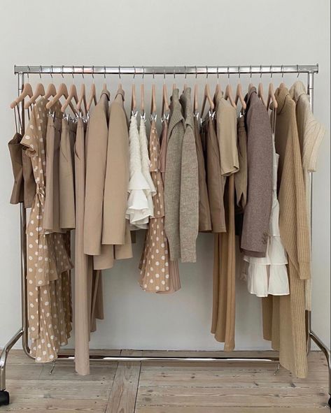 Closet Decor, Cream Aesthetic, Classy Aesthetic, Korean Aesthetic, Clothing Photography, Vintage Blouse, Beige Aesthetic, Room Decor Bedroom Teenage, Brown Aesthetic