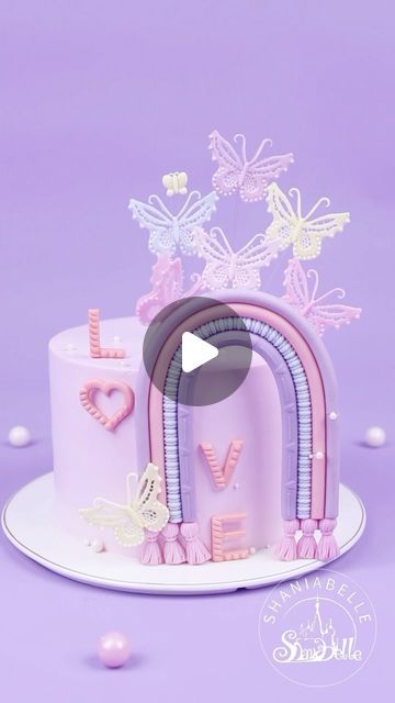 Cake Tutorial, Themed Cakes, Silicone Molds, Fondant, Rainbow, Cake