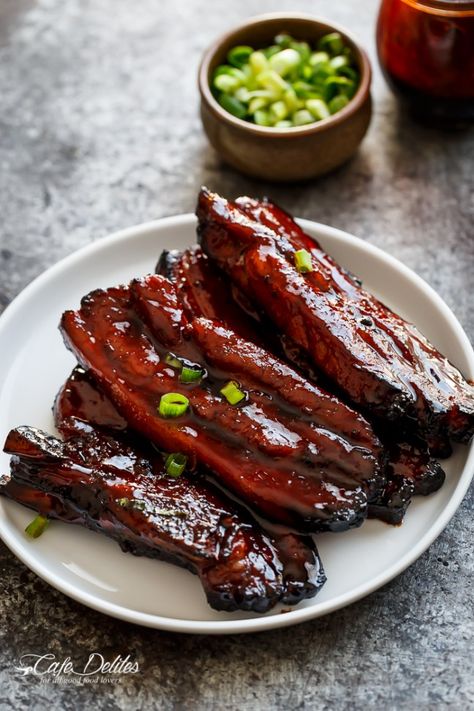 Barbecue Pork Belly, Chinese Bbq Pork, Cantonese Food, Pork Belly Recipes, Mapo Tofu, Barbecue Ribs, Barbecue Pork, Char Siu, Trending Recipes