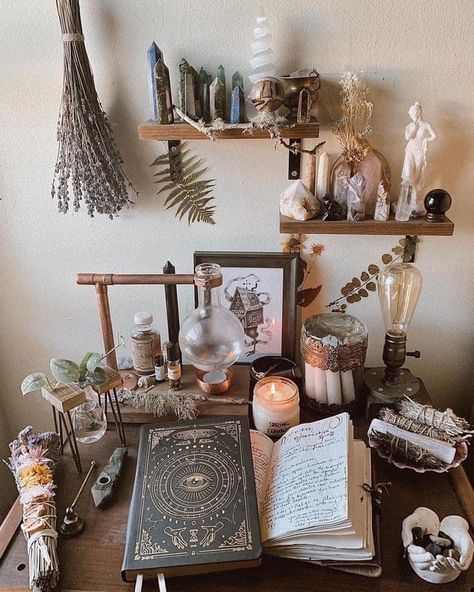 Happy Full Moon, Full Moon Day, New Recipes To Try, Moon Day, Witchcraft Altar, Witch Room, Wiccan Decor, Crystal Room, Witchy Home Decor