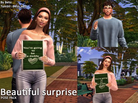 Sims 4 Surprise Pose, Sims 4 Pregnancy Announcement Poses, Sims 4 Pregnancy Test, Sims 4 Cc Couple, Sims 4 Pregnancy Poses, Sims 4 Pregnancy, Pregnancy Couple, Pregnancy Poses, Sims 4 Poses