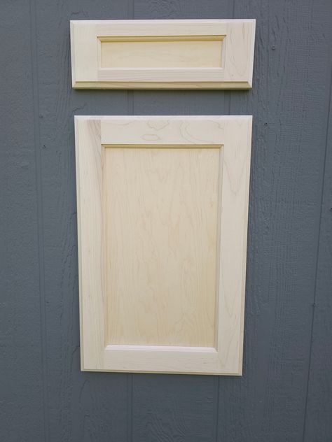 Custom Maple Classic Style Cabinet Doors by ShadyLaneFarmCrafts on Etsy New Cabinet Doors On Old Cabinets, Cabinet End Panel Ideas, Square Raised Panel Cabinets, Types Of Cabinet Door Styles, Building Cabinet Doors, Types Of Cabinet Doors, Replacement Cabinet Doors, Build Cabinets, Craftsman Cabinets