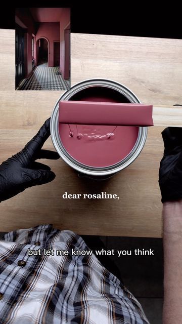 Goth House Paint, Dear Rosaline Paint, Gothic Paint Colors, Paint Colors For Room, Pink Interior Paint, Black Pink Bedroom, Rose Paint Color, Living Room Paint Color Ideas, Dark Home Decor