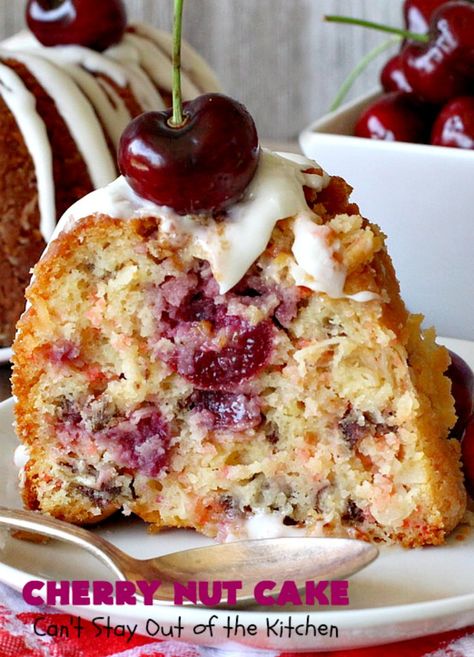 Cherry Nut Cake, Cherry Pound Cake, Cherry Chip Cake Mix, Cherry Chip Cake, Cherry Cake Recipe, Fabulous Desserts, Nut Cake, Cherry Desserts, Coconut Pecan