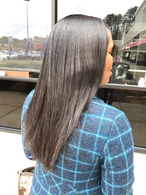 Long Relaxed Hair, Chocolate Mousse Cups, Hair Care Natural, Healthy Relaxed Hair, Relaxed Hair Care, Professional Hairstylist, Relaxed Hair, Hair Maintenance, Hair Tips