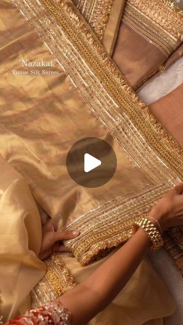 Nakhrali ® on Instagram: "Limited Edition!!!
Comment down 'Pp' to get the price of these beautiful sarees.

Janhvi Kapoor inspired Nazakat~ Tissue silk sarees are back for this festive season. Don't miss out on the trendy sarees. 
Share with your girl squad and family who love being up to date and follow each & every trend 😊 

#saree #sareelove #sareesofinstagram #indianwedding #festive #festivewear #sareefashion #reelsinstagram #sareecollection #instagram #sareesilk #sareeaddict #sareestyle #sareeswag #tissuesaree #tissuesilk #sareenotsorry" Tissue Silk Saree, Janhvi Kapoor, Tissue Saree, Beautiful Sarees, Trendy Sarees, Indian Clothes, Saree Styles, Beautiful Saree, Saree Collection