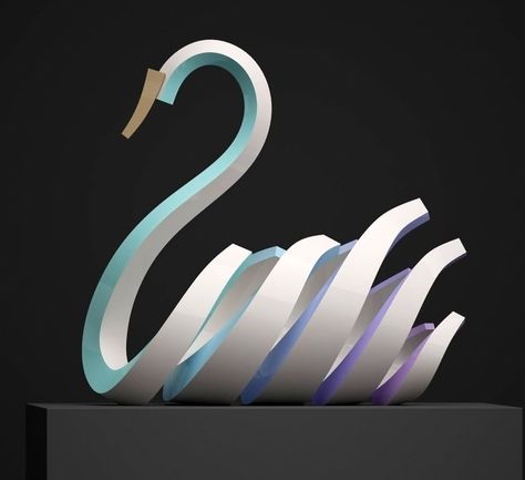 From cats to birds, these minimal animal sculptures have been created from strips of coiled metal! – Yanko Design Colorful Parrots, Yanko Design, Korean Artist, Modern Sculpture, Art Model, Abstract Sculpture, Animal Sculptures, Abstract Animals, Ceramic Sculpture