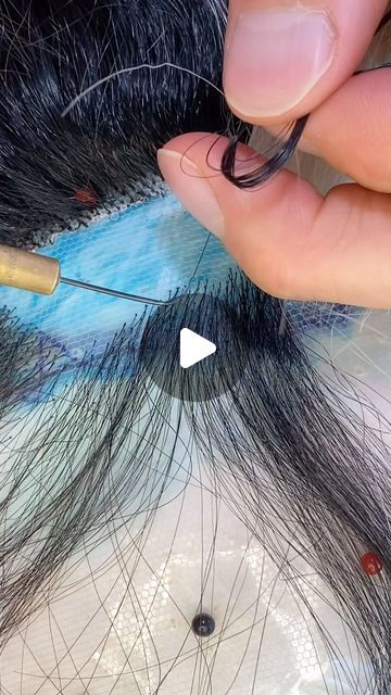 MAURICE NEUHAUS - Custom Wig Maker on Instagram: "When I first started to learn how to ventilate (knot hair into a wig) of course you use several hairs in one knot… I am glad that I didn’t know, that one day I would have to make knots with single hairs in every single bar of the lace :-) #wigmaking #customwigs #customhairpiece #customlacefrontwig #Maurice #MauriceNeuhaus #wigsfromscratch #alopecia #handmadewigs #handmadewig #wigstyling #wigmaker #wigdesigner #lacefrontwig #wigtutorials #Mauricewigs #alopeciawigs #medicalwig #medicalwigs" How To Make A Wig For Beginners, How To Make A Wig, Custom Lace Front Wigs, Wig Maker, Knot Hair, Custom Wigs, Wig Making, Hair Piece, Of Course