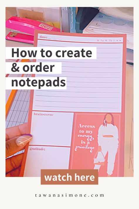 Notepad Business, Small Business Check, Business Check, Business Stationery, Small Business Tips, Business Tips, First Birthdays, Note Pad, To Start