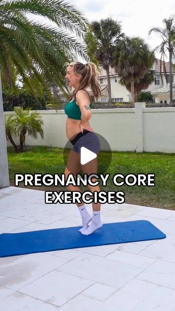 Jordan Arcila (Edwards) on Instagram: "I don��’t train abs during pregnancy but a little safe core work helps! ✨ Always check with ya doc before doing any exercises! 🫶🏼

Anyone want to see a pregnancy friendly workout in March move challenge?! 🤷🏼‍♀️

#pregnancy #core #pregnancyfriendlycore #pregnancyfriendlyworkout #reels #jordankefit" Pregnancy Workout 1st Trimester, Pregnancy Core Workout, Pregnancy Ab Workout, Pregnancy Abs, Safe Core, Pregnancy Safe Workouts, Core Work, Pregnant Friends, Pregnancy Safe Products